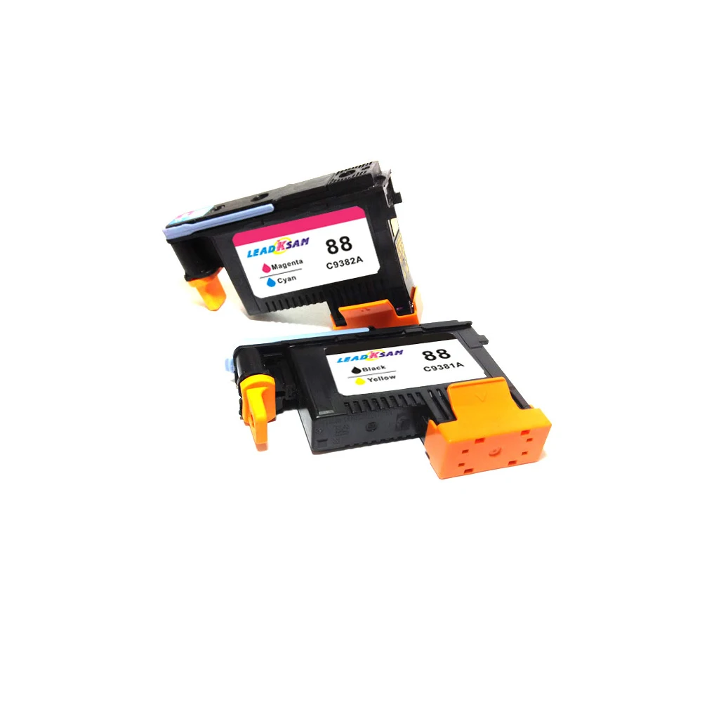 2x LeadKsam 88 printhead excellent compatible for hp hp88 C9381A C9382A OfficeJet Pro L7380/L7580/7590/ L7480/L7590/K550 | Компьютеры и