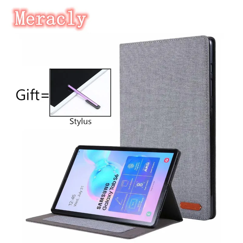 Для Samsung Galaxy Tab S6 10 5 дюйма T860 Чехлы для планшетов SM-T860 флип-чехол с подставкой