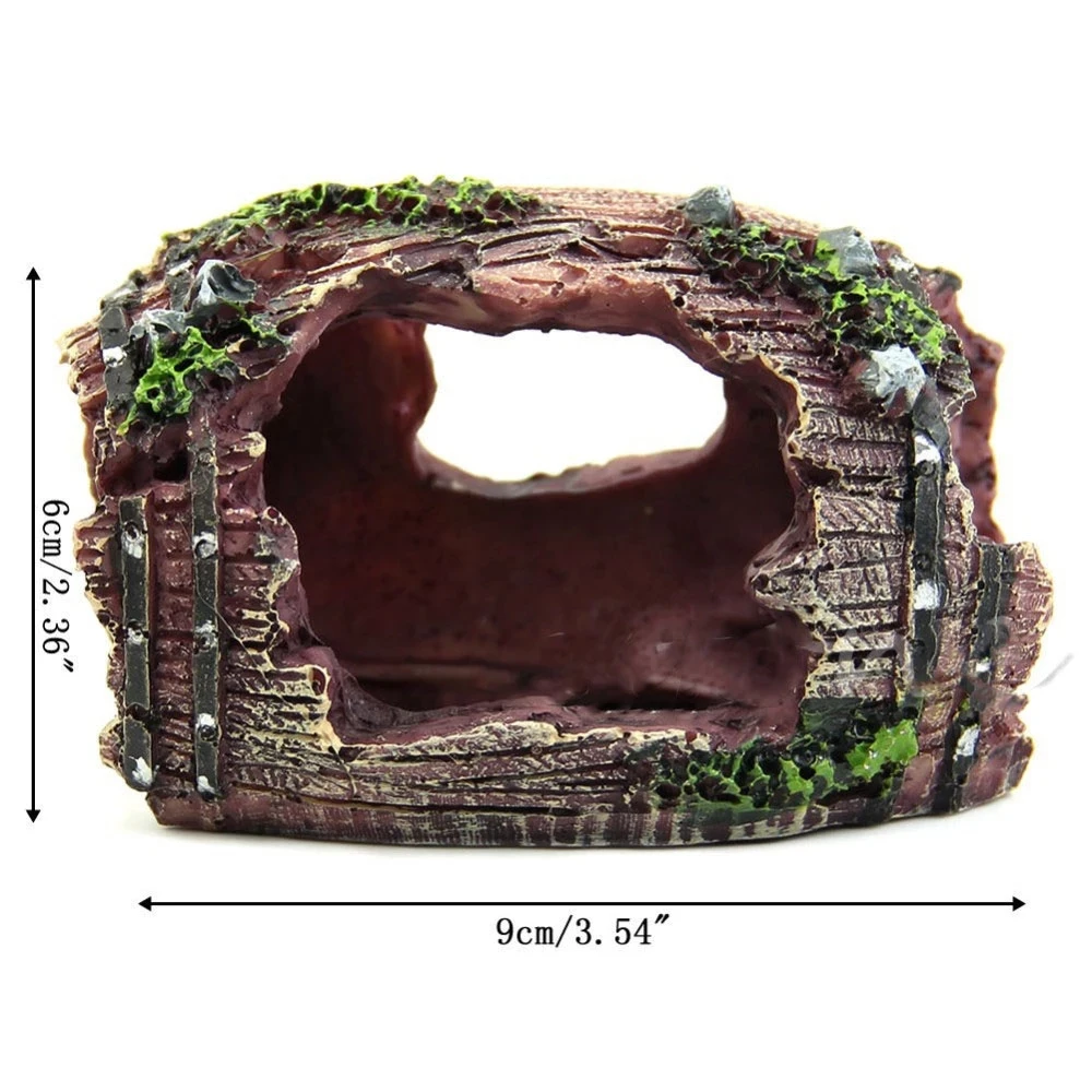 

Creative Aquarium Fish Tank Artificial Resin Ornament Cave Landscaping Decoration Aquatic Animals Accessories