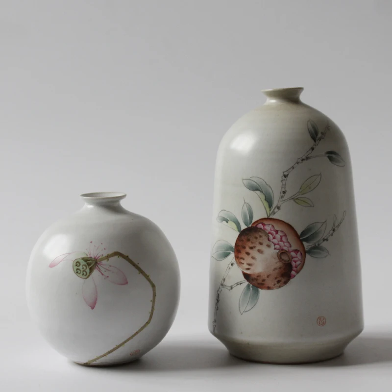 Вазы Керамика домашний Декор Цветок Террариум Китайский Цзиндэчжэнь цветок