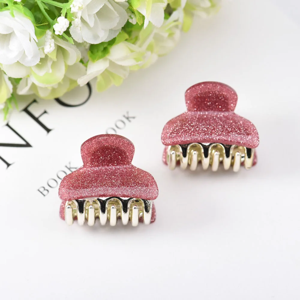 Женские милые блестящие заколки для волос карамельных цветов держатели повязки