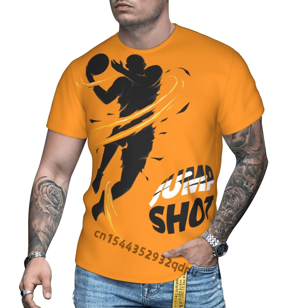 

Jump Shot Basketball Claw men tshirt miraculous shirt Black T Shirt