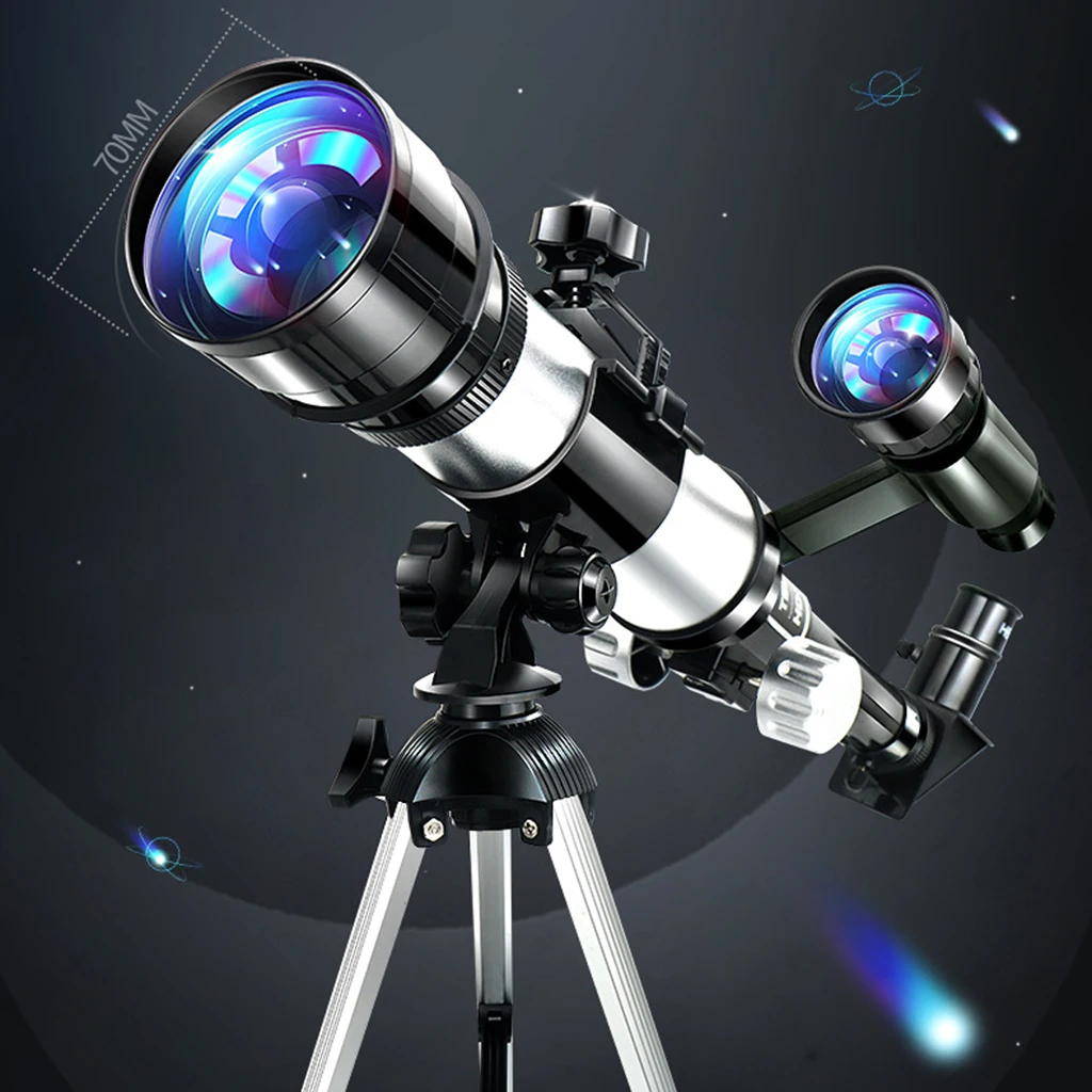 

70mm Astronomical Reflector Telescope Kit for Adult Children No-tool Set Up