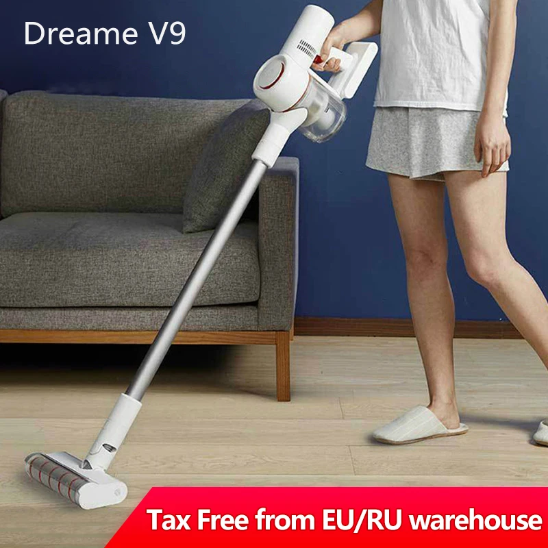 2020 Dreame V9 пылесос ручной Беспроводной циклонный фильтр 20000 pa всасывания ковер