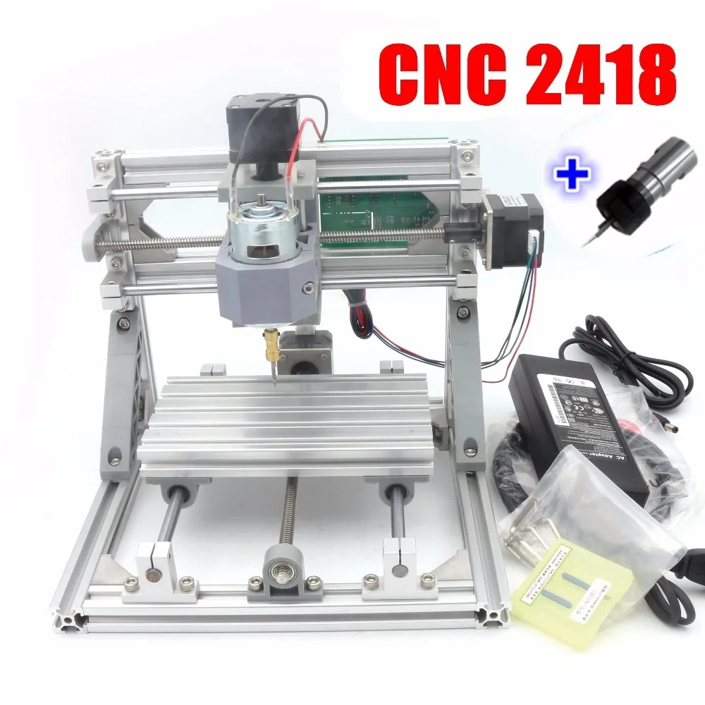 RU корабль 2418 GRBL управление DIY CNC машина Рабочая зона 24x18x4 0 см 3 оси Pcb фрезерный