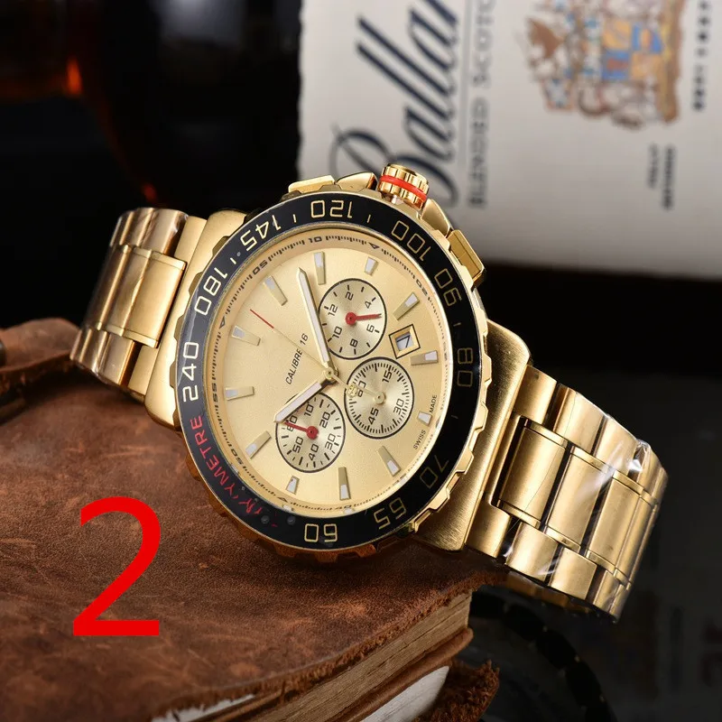 

Hot top casual fashion business men's watch brand luxury Guy unique creative rubber strap steel strap mechanical watch Reloj