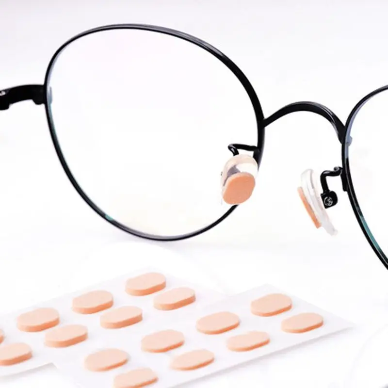 

Wonderlife 4 Pairs Unisex Soft Foam Nose Pad Self Adhesive Anti-Slip Eyeglass Nose Pads for Men Women Eyewear Accessories