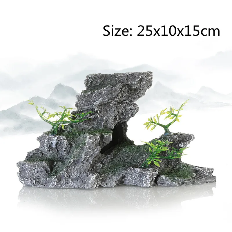 Украшение для аквариума 1 шт. искусственный камень аксессуары | Дом и сад