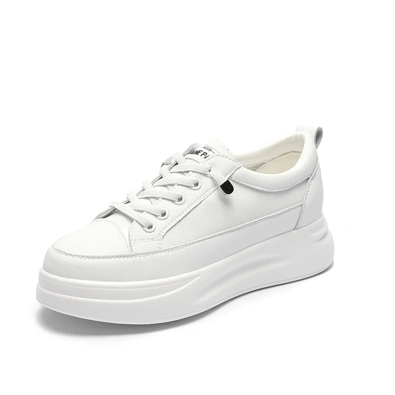 

Women's Sneakers Shoes For Women 2021New Leather Casual Light Flat White Women's Sports Shoes Chaussure Femme Zapatillas Mujer