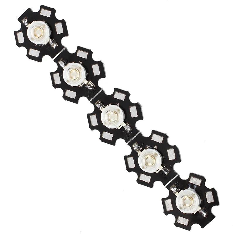 Новый 5 шт 3W высокой мощности звезда светодиодный светильник лампа