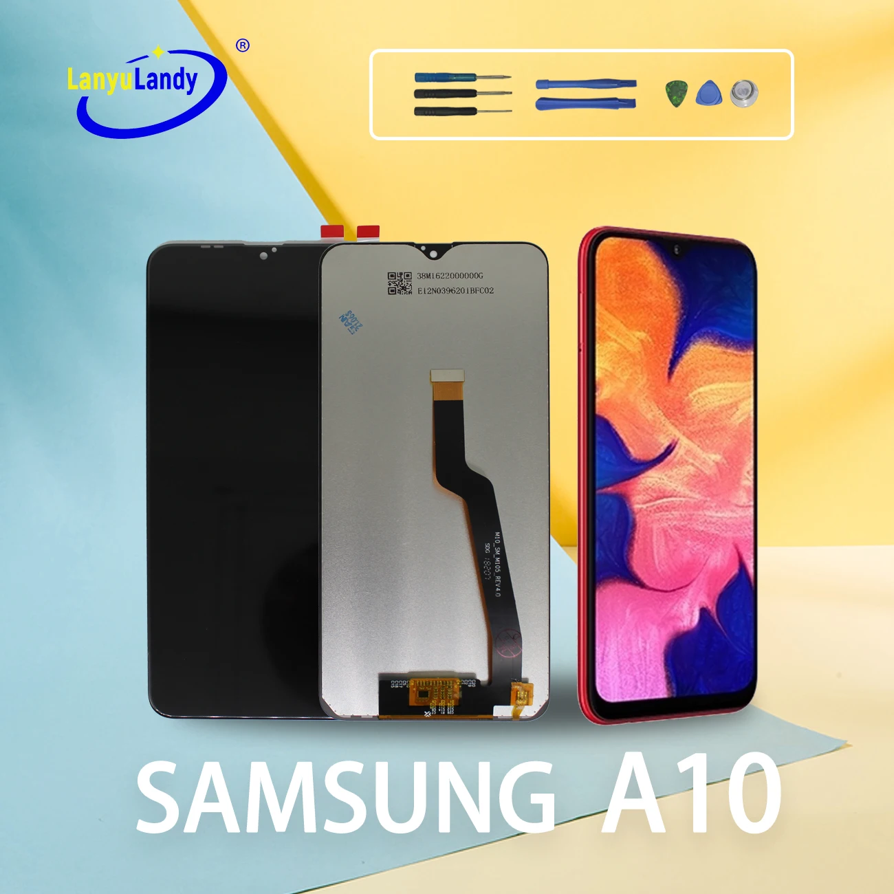 

100% original For Galaxy A10mobile phone, Samsung A10 LCD screen, 6.2-inch OLED capacitive screen multi-touch, full screen black