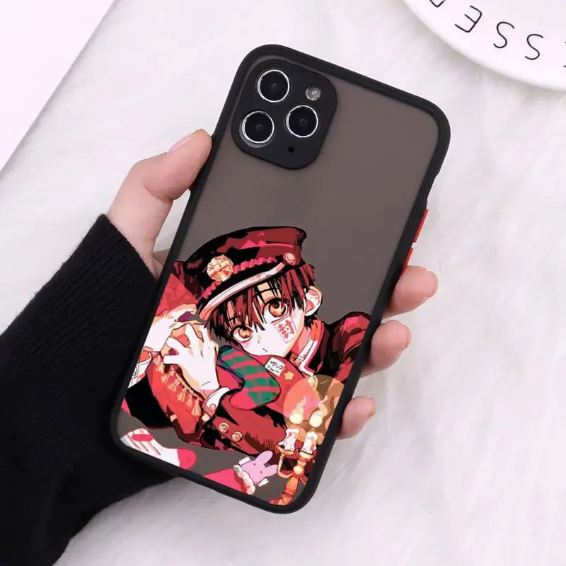 

Jibaku Shounen Hanako kun Phone Case Matte For iPhone 12 Mini 11 Pro XR XS Max 7 8 Plus X Hard PC Back Cover