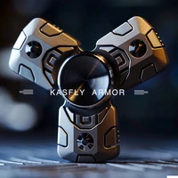 caesar fingertip gyro 4th generation tc4 titanium alloy armor adult decompression metal toy edc
