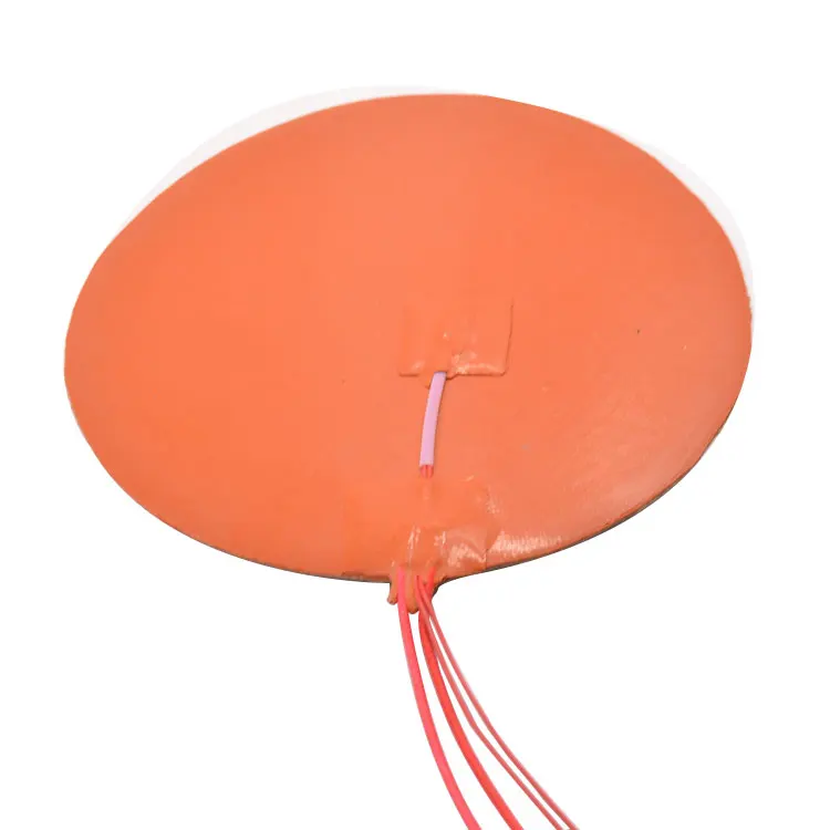 Silicone heating pad heater 350mm for 3d printer circular heat bed