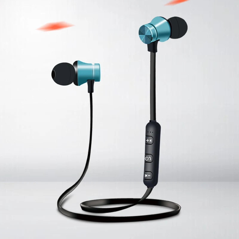 Магнитные наушники Bluetooth Спортивная гарнитура для iPhone Samsung Xiaomi оптовая
