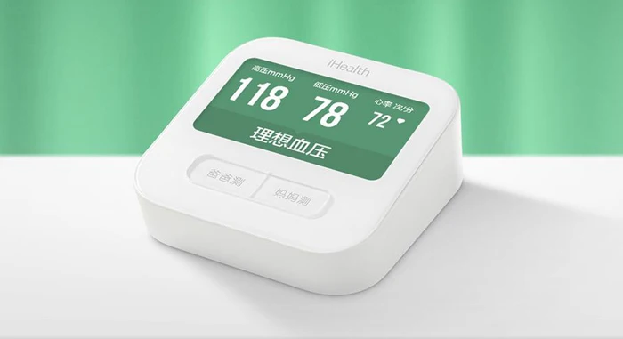 Xiaomi IHealth Bluetooth 4,0 умный монитор артериального давления на руку BPM1 4,3 дюймов wifi контроль цифровой сфигмоманометр