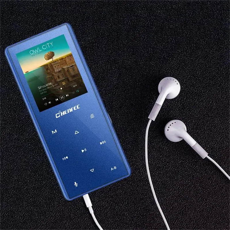 Bluetooth MP3-плеер металлическая сенсорная кнопка поддержка SD карты HIFI без потерь MP3 музыкальный плеер с fm-радио, диктофон, электронная книга