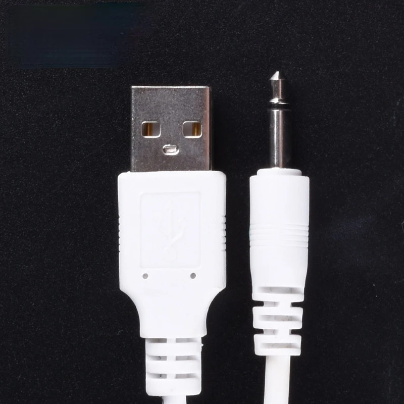 

1m USB to 2.5mm Mono Audio Cable Replacement USB 2.0 to DC 2.5mm 2A Fast Charging Power Cable