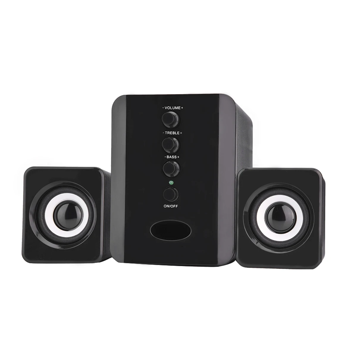 SOONHUA боковой динамик мини USB 2 1 проводной комбинированный s бас музыкальный