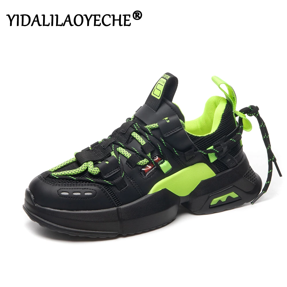 Женские кроссовки из натуральной кожи женские летние 2020 неглубокие черные