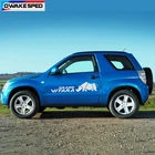 Корпус автомобильной двери наклейки для Suzuki Grand Vitara AT MT 4x4, 2 шт.