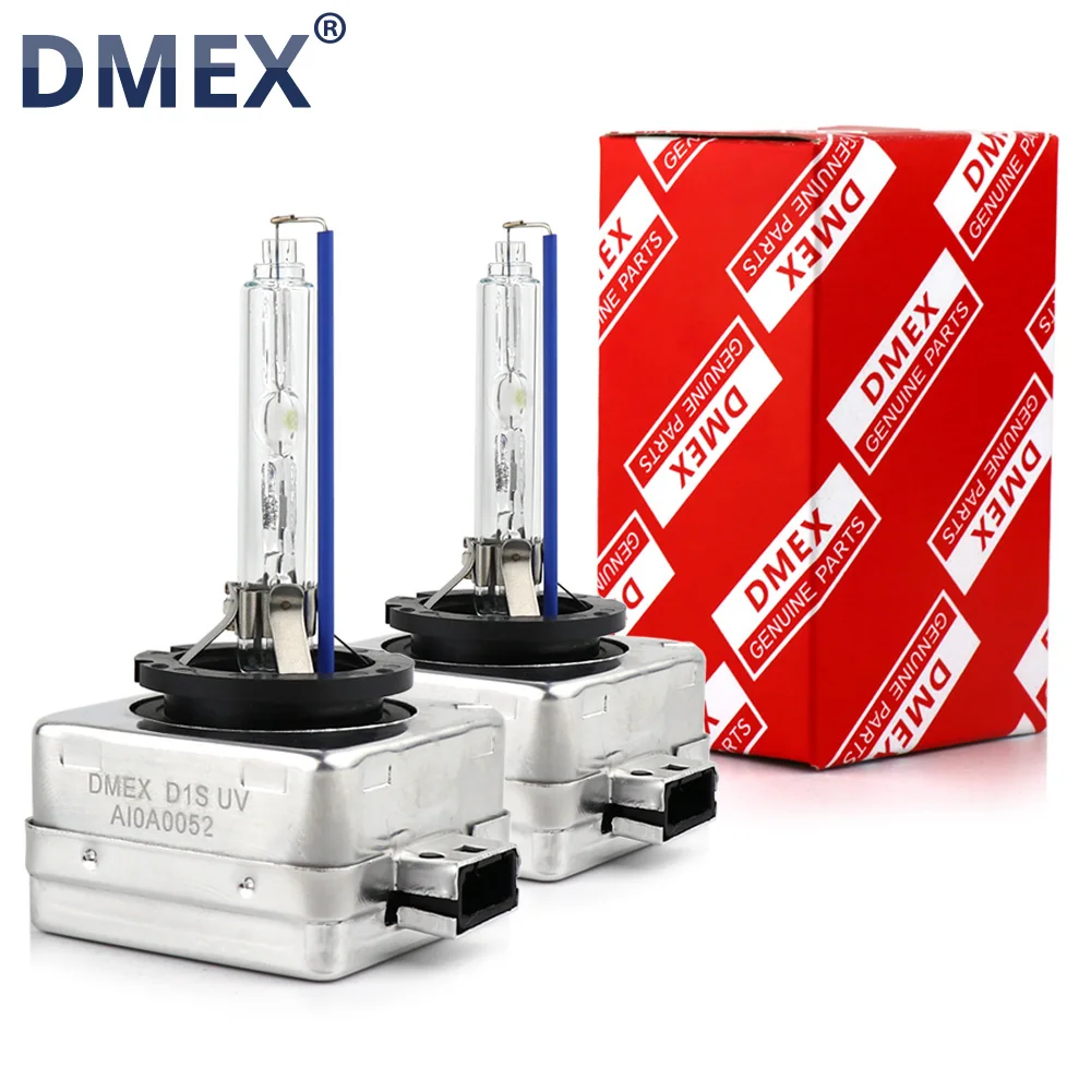 DMEX 1 пара(из 2 предметов), 35 Вт D1S ксеноновых фар, Высокопрочная конструкция лампы 4300K 5000K 5500K 6000K 8000K HID ксеноновая лампа замена D1S Ксеноновые лампы для передних фар