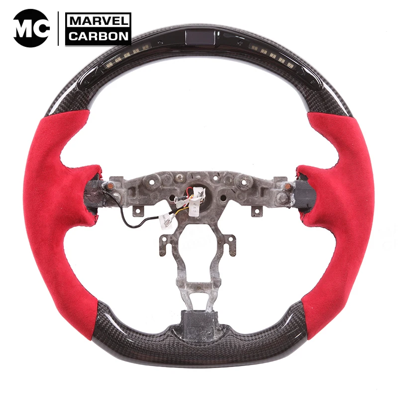 

Sports Carbon Fiber LED Steering Wheel for Nissan 370Z