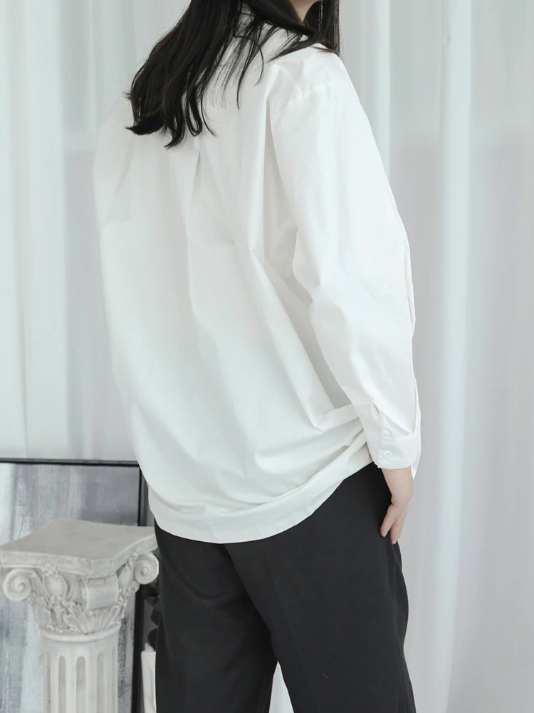 Men's Long Sleeve Shirt Spring And Autumn New Suit Collar European And American Neutral Casual Loose Large Shirt