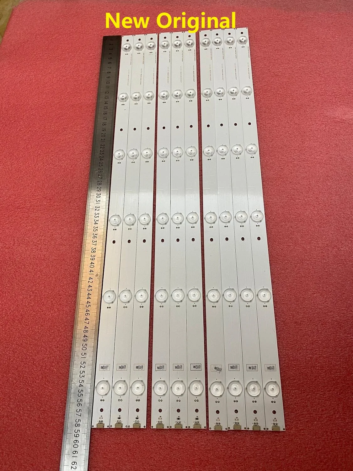 Новинка 10 шт./лот 6LED светодиодная подсветка полосы для Hisense LTDN55K321 UB55EC591 LC 55n6000u