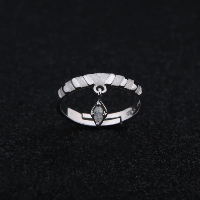 Anime A Certain Magical Index Accelerator Cosplay S925 Sterling Silver Finger Ring Men Women Adjustable Jewelry Xmas Gift | Тематическая