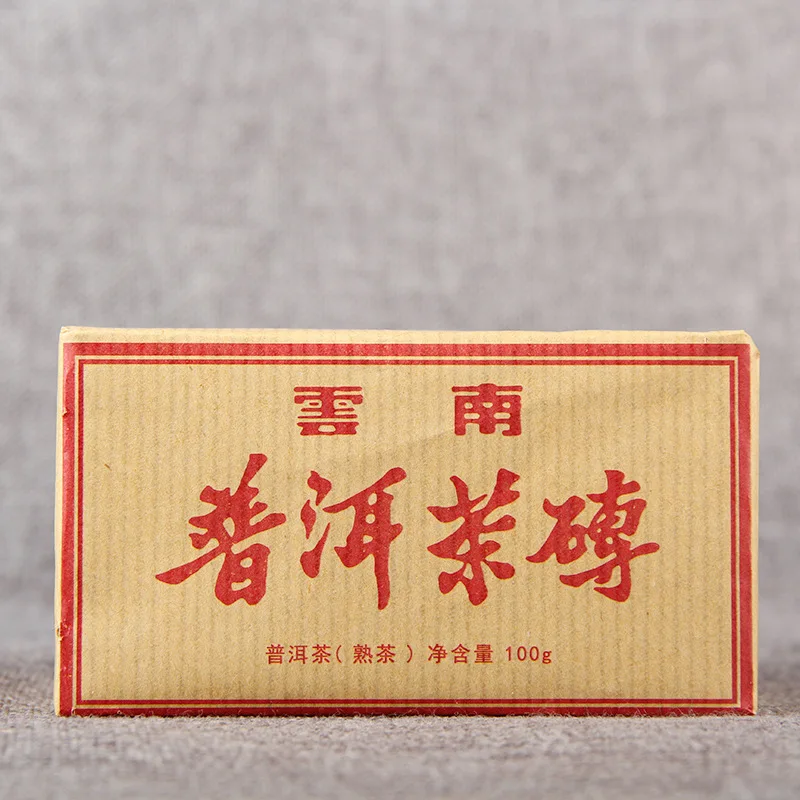 

Yunnan Pu-erth Tea Brick 100g Pu-erth 100 100 Cooked Tea Brick Tea Organic Tea Chinese Green Food Weight Loss Health Care