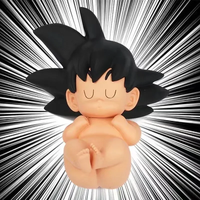 8 см Dragon Ball Z Baby SON GOKU Kawaii ПВХ фигурка Коллекционная модель игрушки|Игровые фигурки