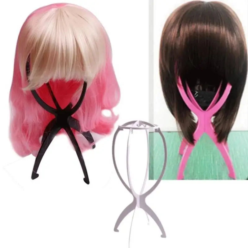 

1 шт. подставка для парика, манекен, держатель для волос, складной Стабильный инструмент