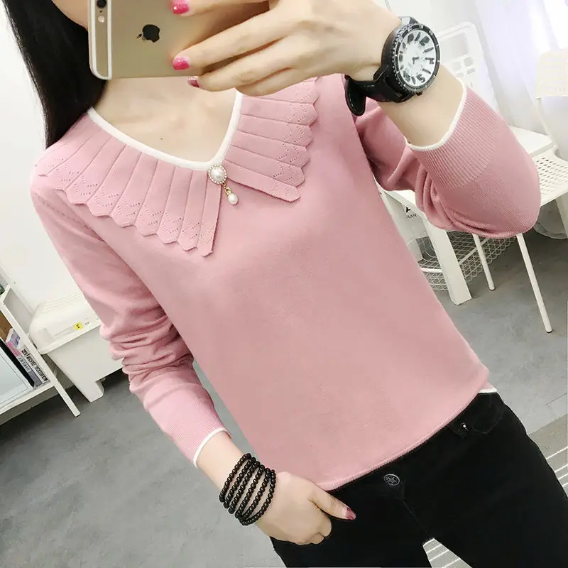 

2020 New Autumn and Winter Sweater Bottoming Shirt Women's Sweater
