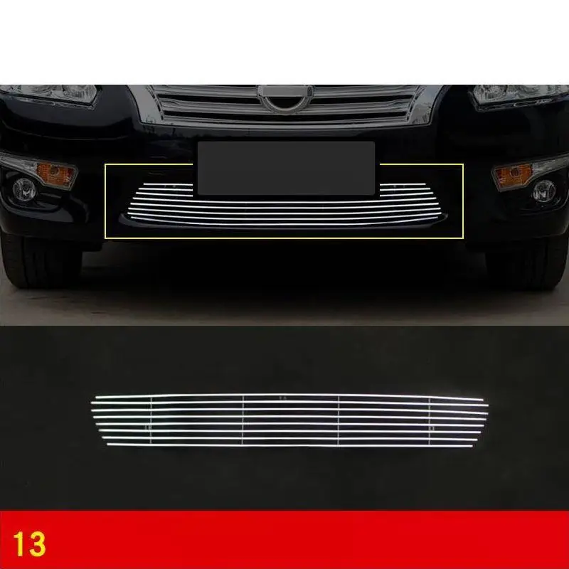 Декоративный Хром Авто автомобильная решетка внешняя наклейка полосы молдинги