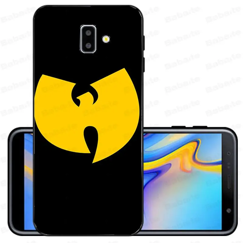 A12 Wu-Tang Wu Tang Clan черный ТПУ Мягкий силиконовый чехол для телефона samsung Galaxy j6 plus A6 A8 A9 A10 A30 A50 Coque Shell - Цвет: A12