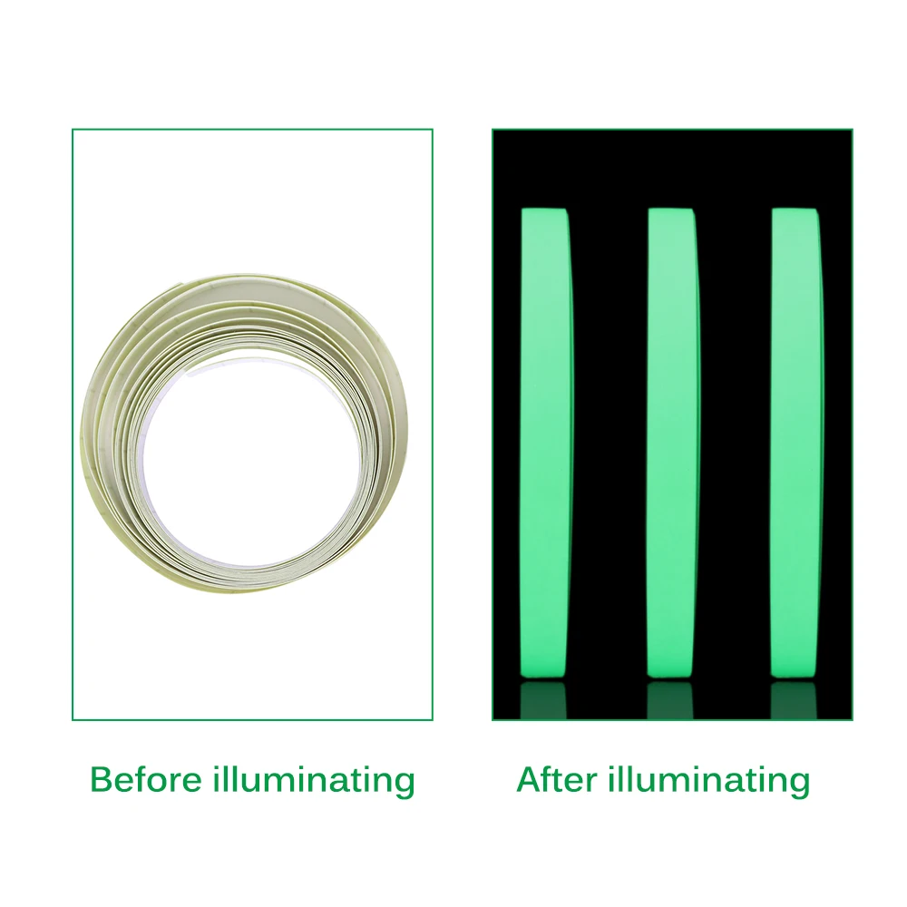 Светоотражающая лента велосипед наклейки Предупреждение свечение темная ночь