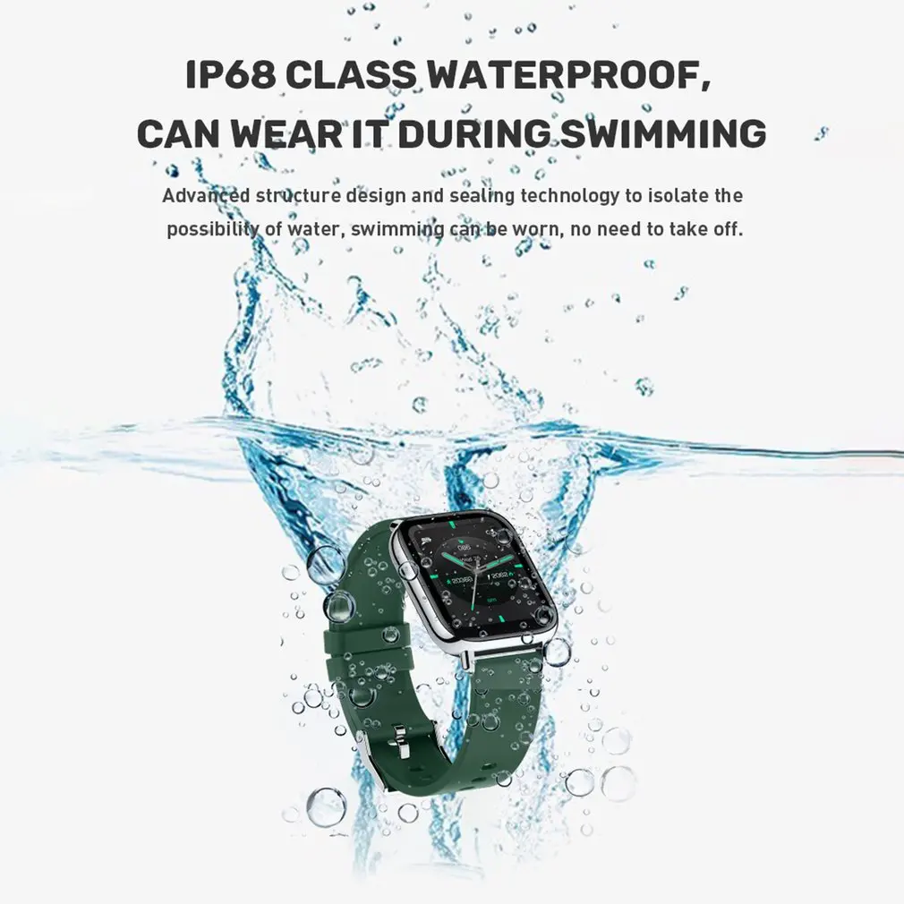 

1.69 Inch Smartwatch Men Full Touch Multi-Sport Mode With Smart Watch Women Heart Rate Monitor For iOS Android