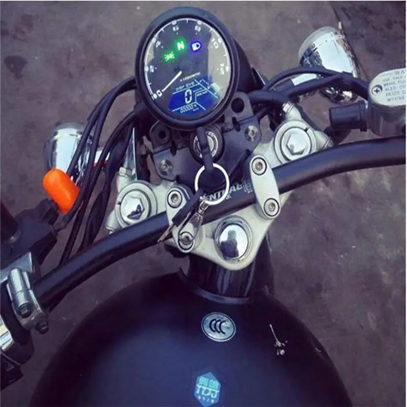 Универсальный ЖК-дисплей сигнальный прибор для мотоцикла спидометр тахометр
