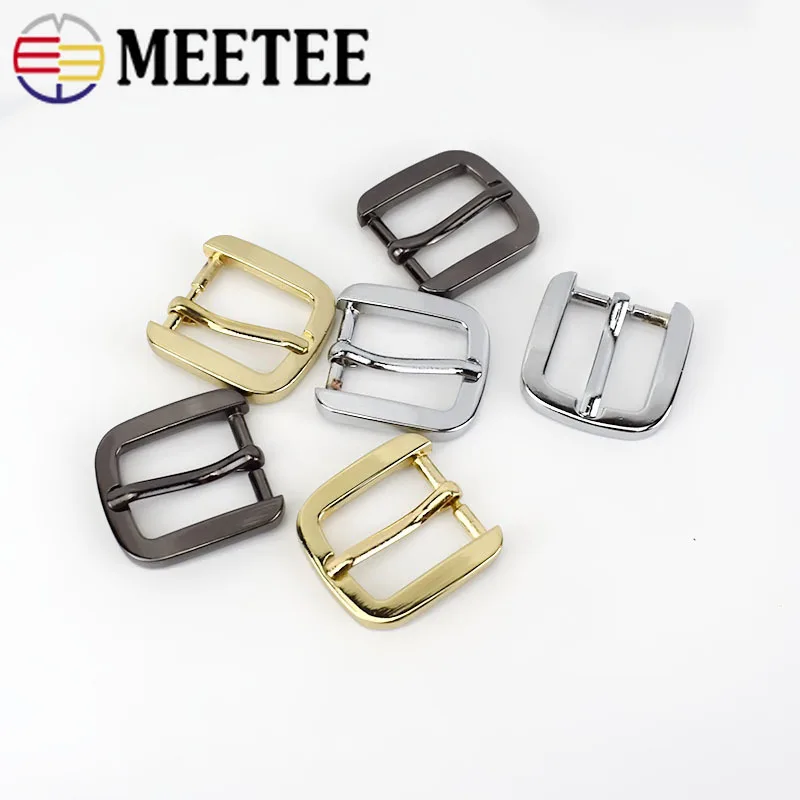 Meetee 5/10 шт 20 мм Металлические сумки с пряжкой на ремешке Клипсы из сплава для обуви
