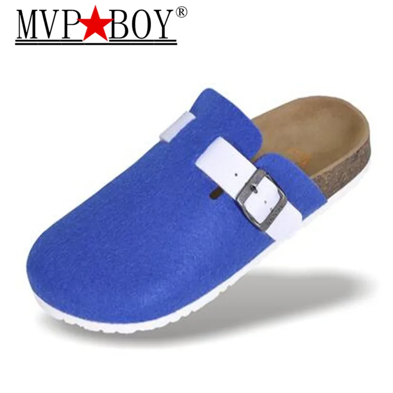 

2020 New Couple Slippers Woman Adult Cork Sandals Women Casual Beach Gladiator Flat Shoes Buckle Strap Size 34-45 Black Gray Red