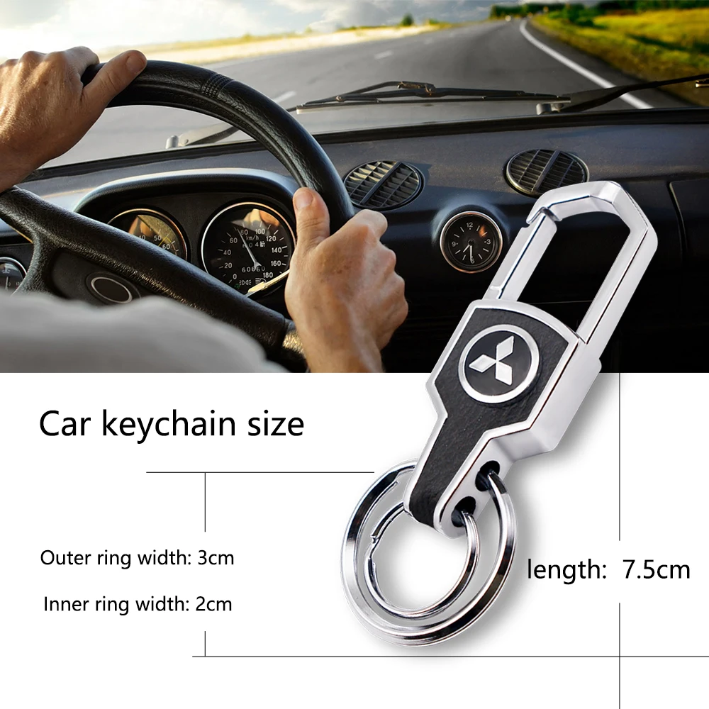 Брелок для ключей Модный автомобильный брелок из цинкового сплава с логотипом