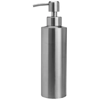 kitchen and bathroom liquid hand washing bottle soap dispenser 304 stainless steel countertop lotion dispenser anti rust