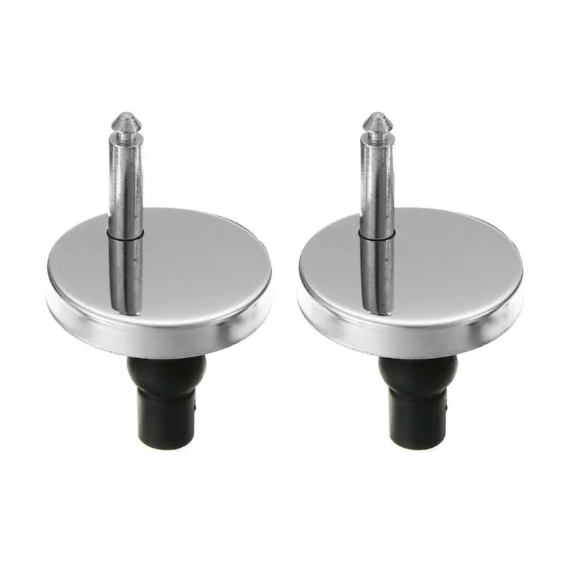 

A Pair of Quality Top Fix WC Toilet Hinge Fittings Quick Release Hinges Screw Connection Accessories Toilet Cover Fixing Screw
