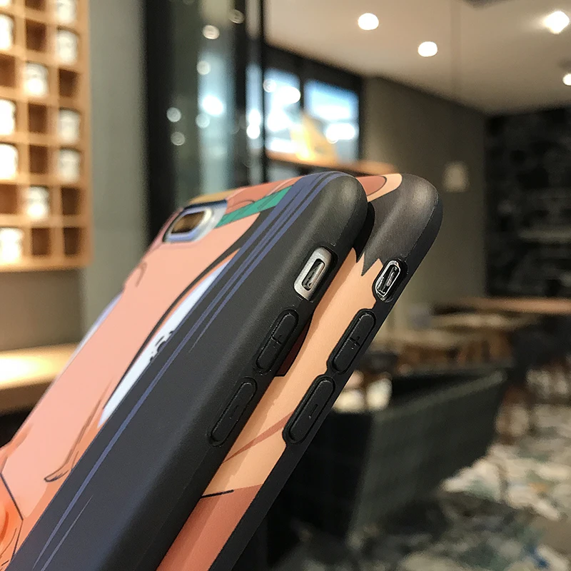 

Luxury Japan Anime Naruto Sasuke Kakashi Case for Iphone 11 Pro XS Max 6 6S 7 8 Plus X XR Phone Cases Cartoon Soft Silicon Cover