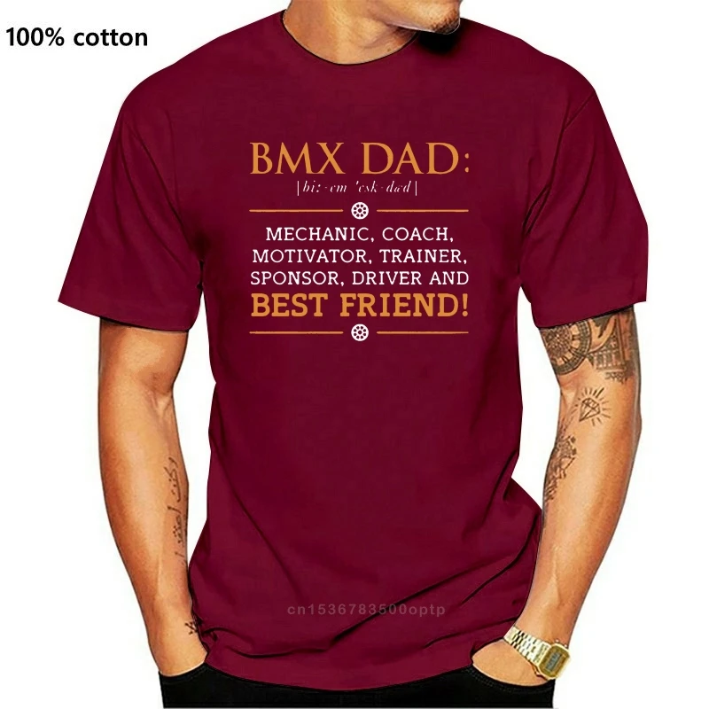 

New funny t shirt BMX Dad Definition For Motobike Lover tshirt men tee