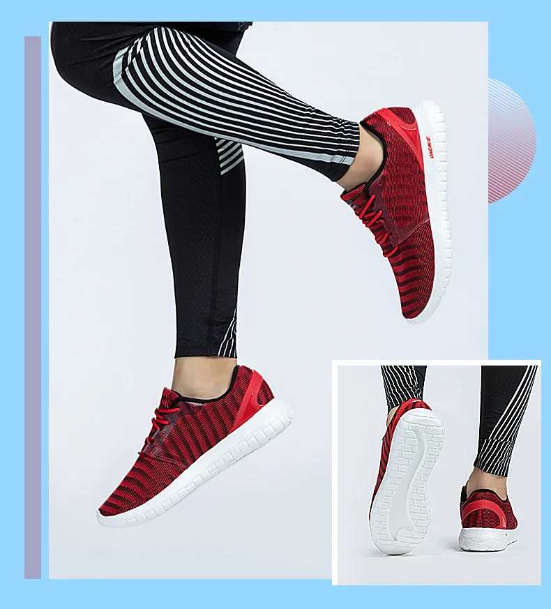 Onemix/Новинка; кроссовки унисекс с дышащей сеткой; легкие кроссовки; прогулочная обувь для мужчин; Треккинговая обувь; спортивные кроссовки для женщин