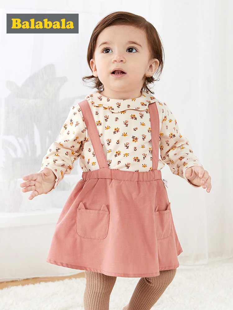 Комплект детской одежды осенний комплект с длинными рукавами и нагрудником