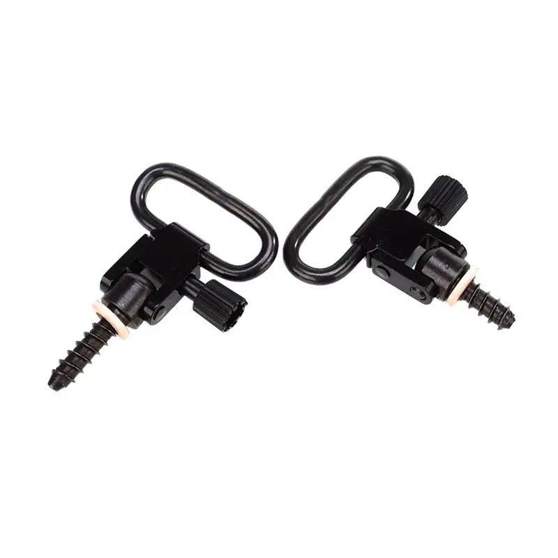 

2Pcs/Set Hunting Quick Detach Sling Swivels Stud Hunting Accessories Kit For G u n Rifle Hunting W/Screws Sling Mount Tools