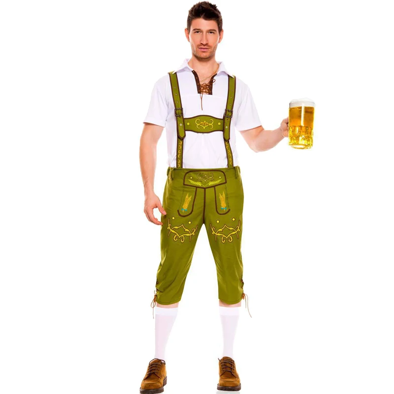 Карнавальный мужской костюм в стиле Октоберфест Германия баварский клубный топ